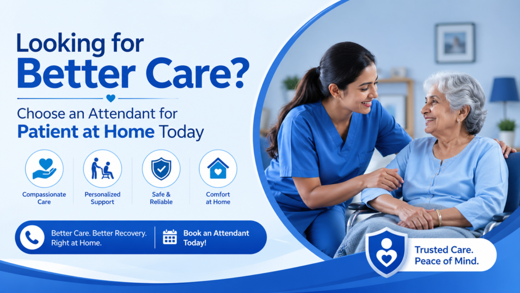 Attendant for Patient at Home