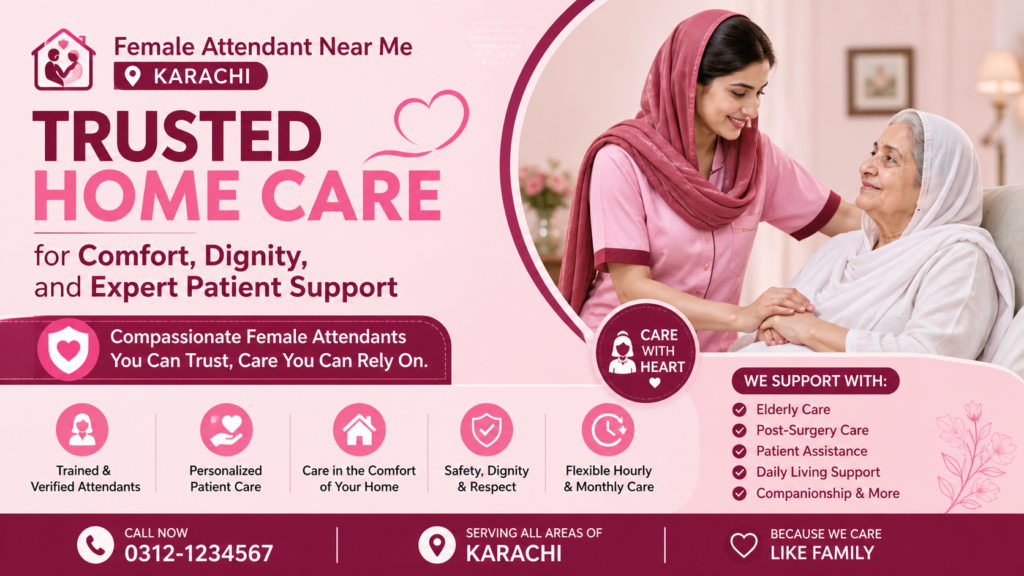 Female Attendant Near Me Karachi