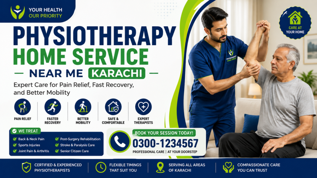 Physiotherapy Home Service Near Me Karachi