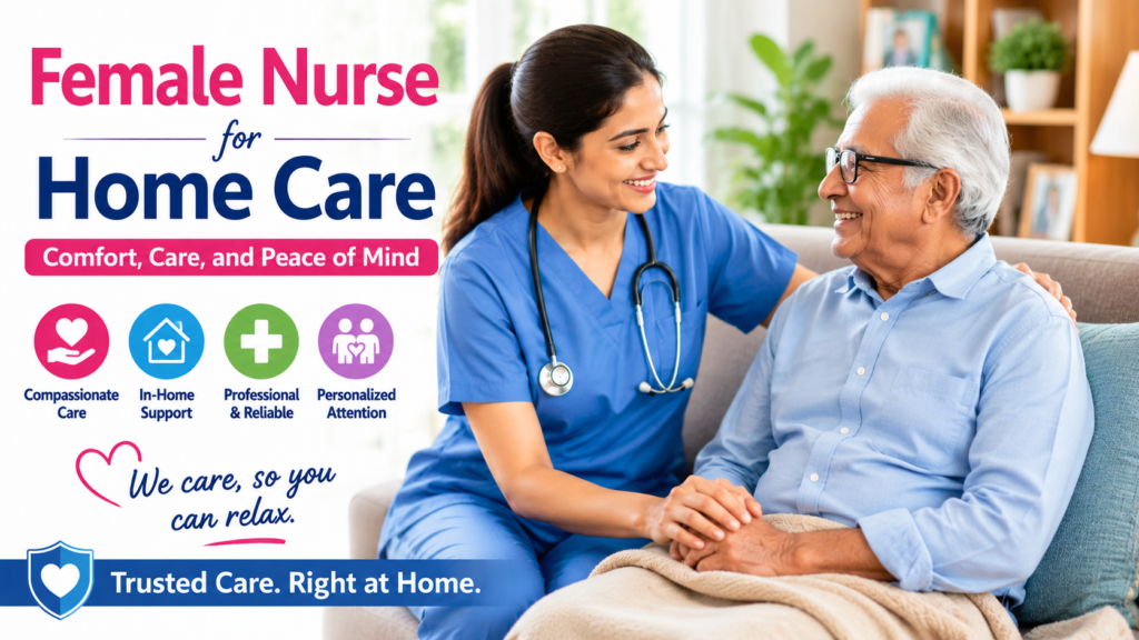 Female Nurse for Home Care