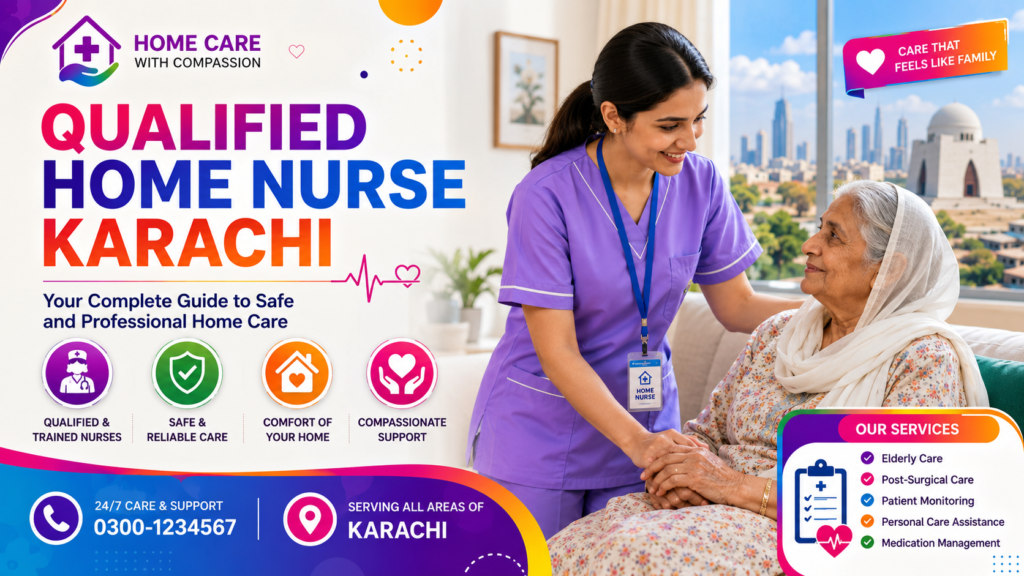 Qualified Home Nurse Karachi