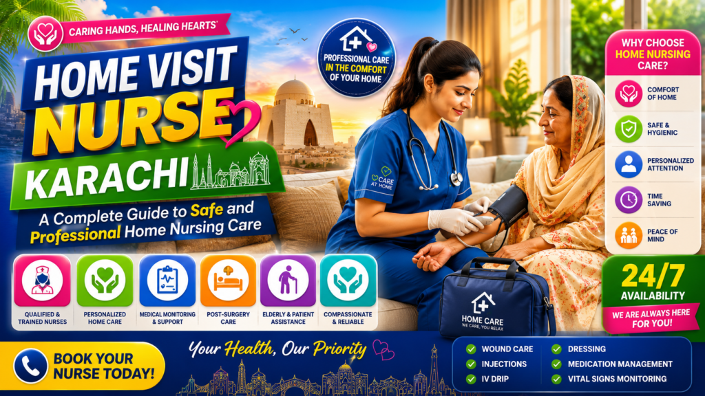 Home Visit Nurse Karachi