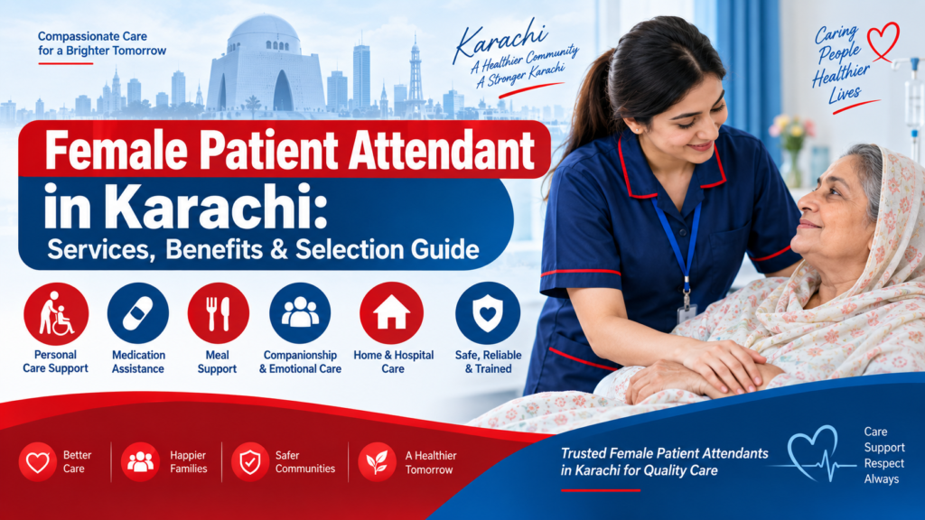 Female Patient Attendant in Karachi